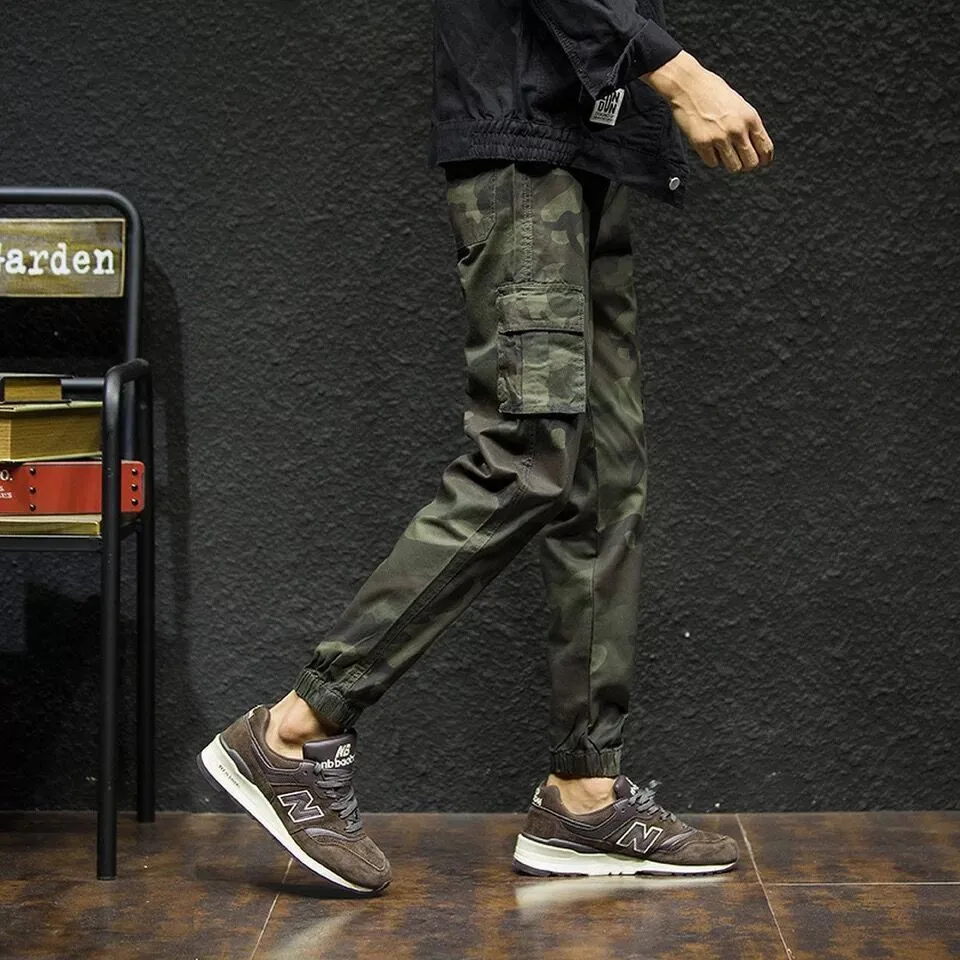 Outdoor Sex Pants Men Tear Away Zippers Sexy Men's Casual Camouflage Clothes Sexual Erotic Male Trousers Plus Size 7XL Oversized