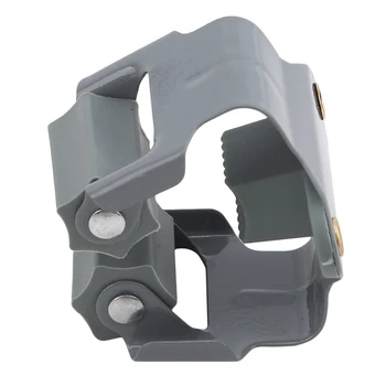 

5pcs/set Wall Mounted Mop Holder Broom Storage Holder Grey Black Rack Bathroom Organizer Hanging Kitchen Tool With Screws