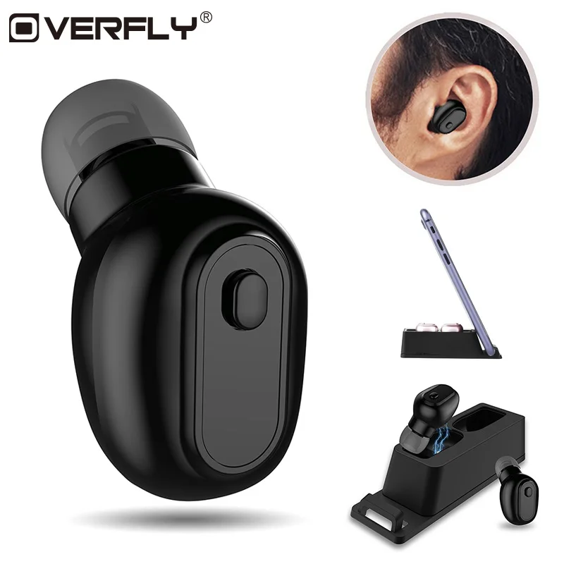 Мини беспроводные Bluetooth наушники спортивные Handsfree Музыкальная гарнитура с USB