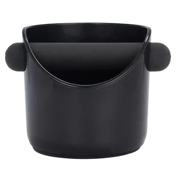 

Anti Slip Shock-absorbent Espresso Knock Box Anti Slip Coffee Grind Dump Bin Waste Bin With Detachable Knock Bar For Barista #15