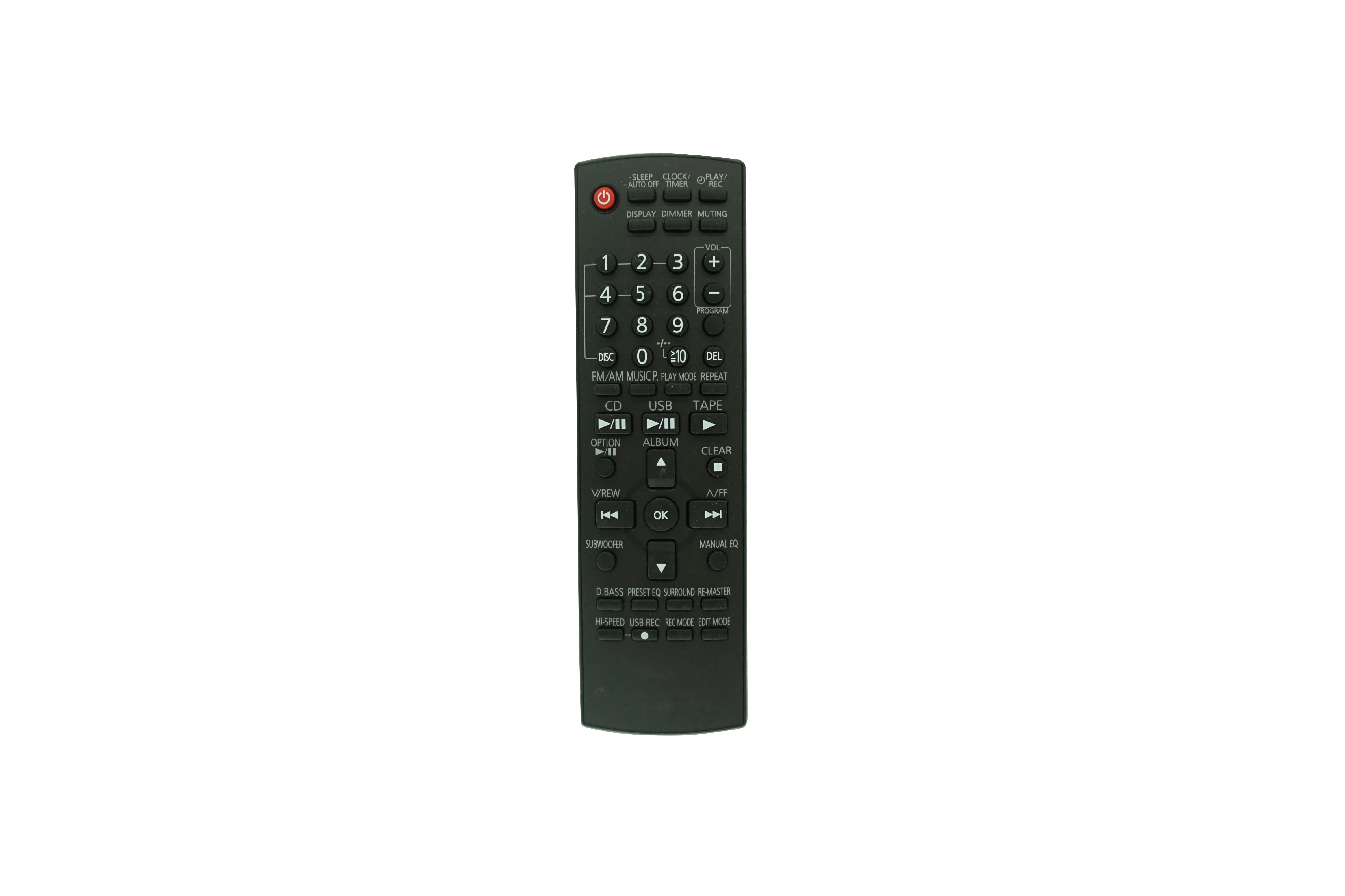 Пульт дистанционного управления для Panasonic N2QAYB000279 SA-AK770 SC-AK770 SC-AK570 SC-AK970LB-K Mini CD Stereo