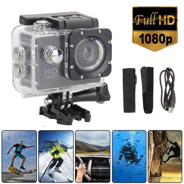 Waterproof Wifi Full Hd1080p Camera Ultra 4k Hd Action Camera Sport Dv Cam  Camcorder Support Remote Control - Sports & Action Video Cameras -  AliExpress