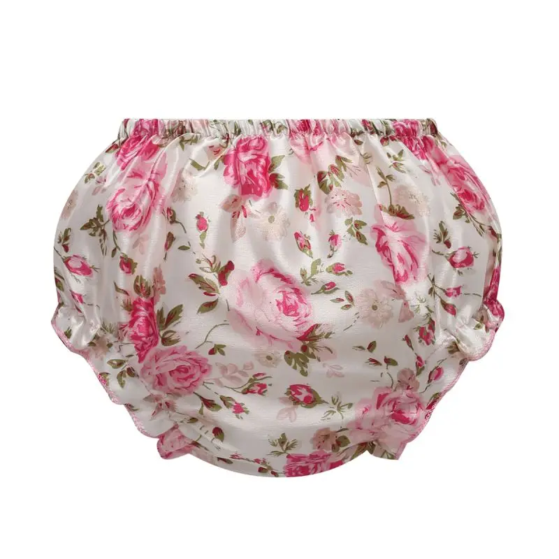 2Pcs/Lot Newborn Infant Baby Girls Clothing Sets Cotton Flower Print Romper+Shorts Baby Sets Summer Girl Clothes