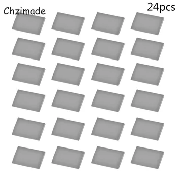

Chzimade 6/12/24Pcs Mini Silk Screen Printing Rubber Squeegees For T-Shirt Applying Chalk Paste Screen Printing Tool Diy Crafts