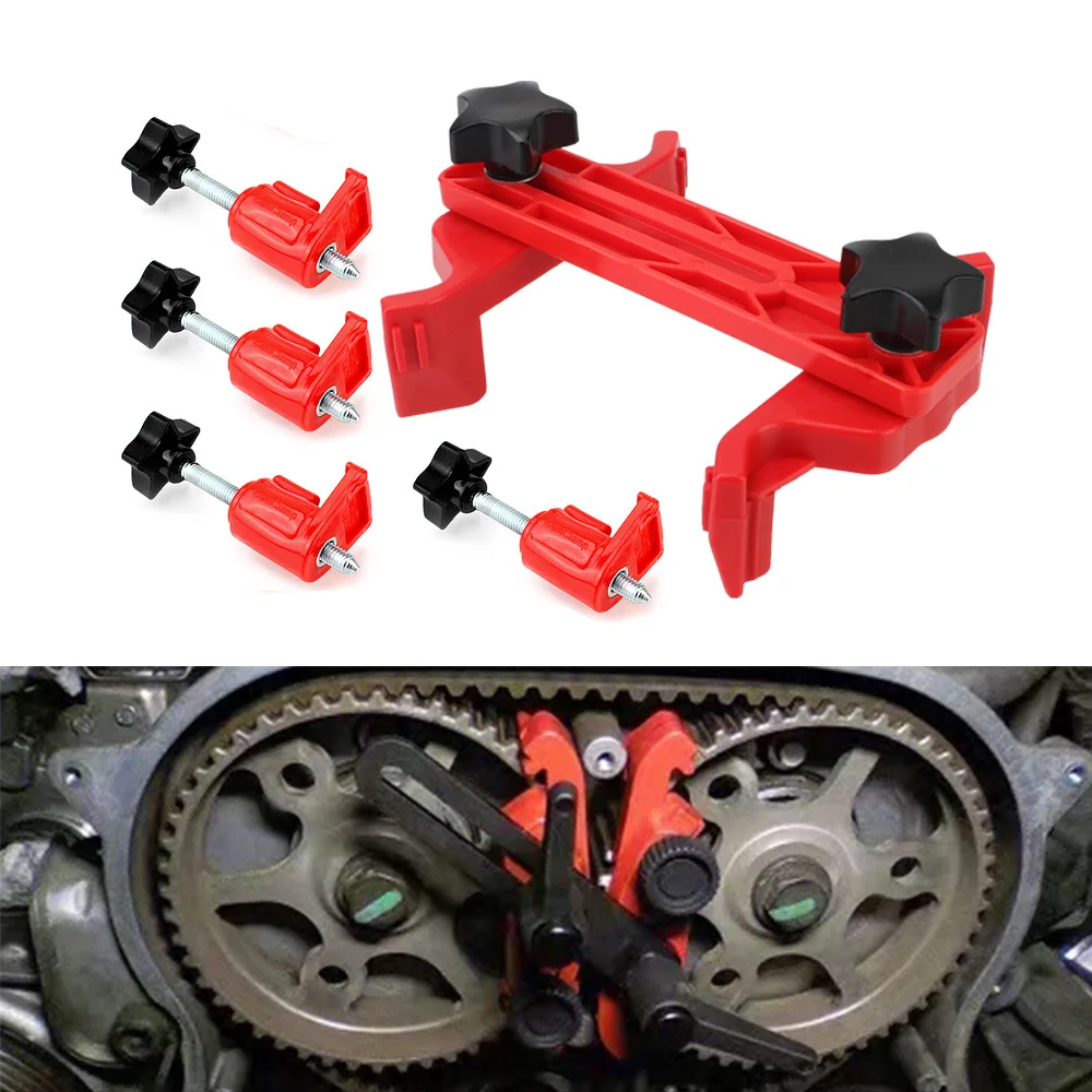 

Universal Car Gear Master Cam Clamp Clip Holder Set Camshaft Sprocket Lock Tools For Boat Truck Trailer Automotive Accessories