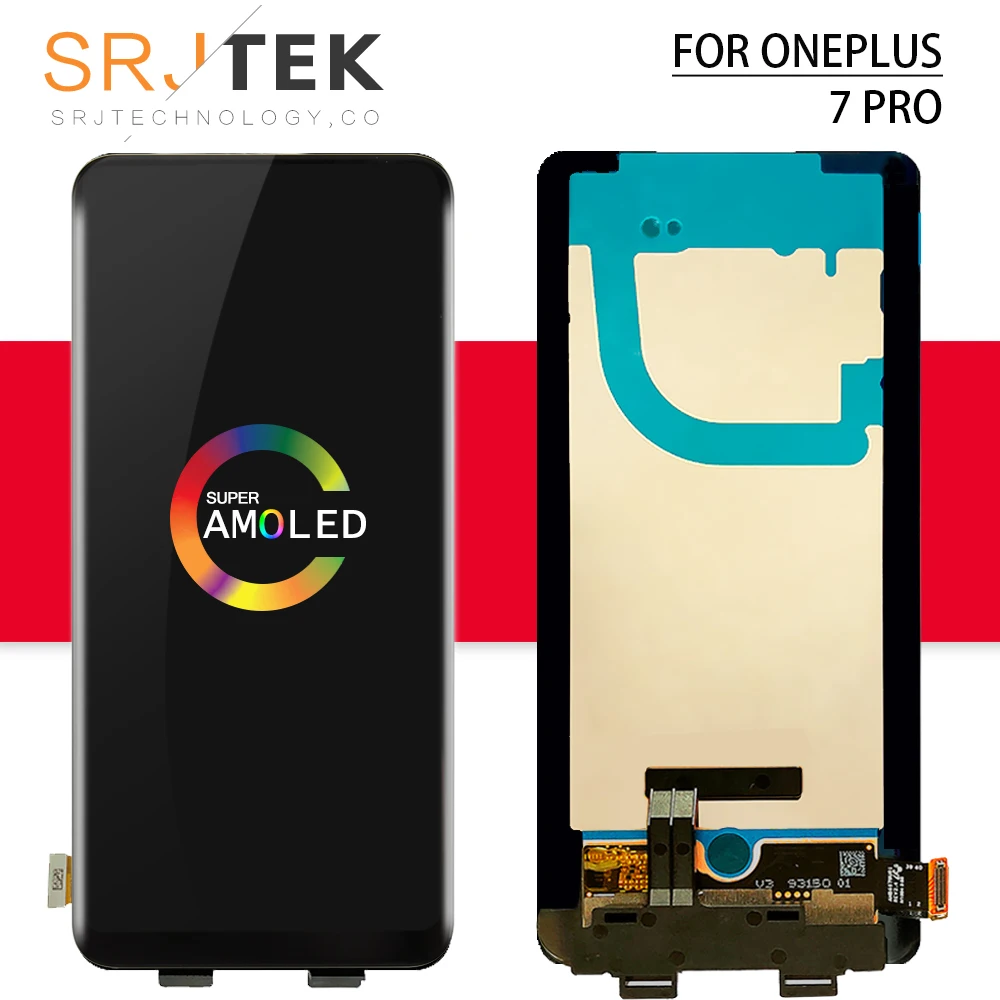 6,67 для OnePlus 7T Pro, ЖК-дисплей, сенсорный экран, дигитайзер, панель, стекло, запасная сборка 1+ 7T Pro для One Plus 7t Pro, дисплей