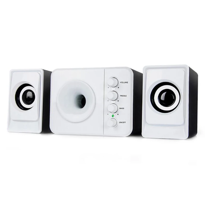 Haut-parleur d'ordinateur stéréo USB Subwoofer Sur... – Grandado