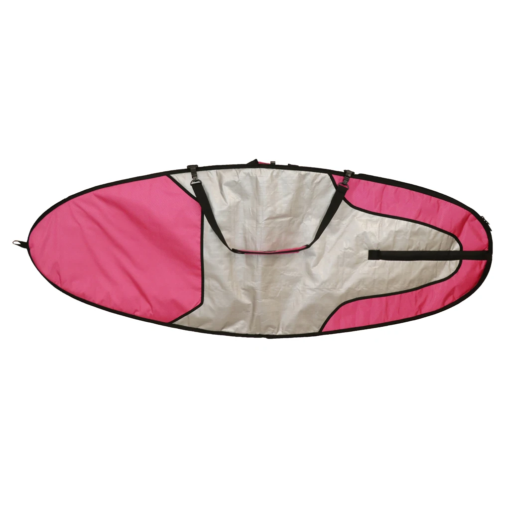 Портативная сумка для серфинга, для путешествий, Лонгборд, одиночная, 7 футов, с подкладкой, SUP, чехол, держатель, плечевой ремень, сумки для серфинга