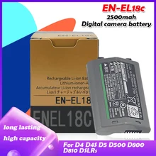 10.8V 2500Mah EL18c ENEL18c EN-EL18c Oplaadbare Lithium Batterij Voor Nikon D4 D4S D5 D500 D800 D810 D850 Dslr 'S digitale Cellen