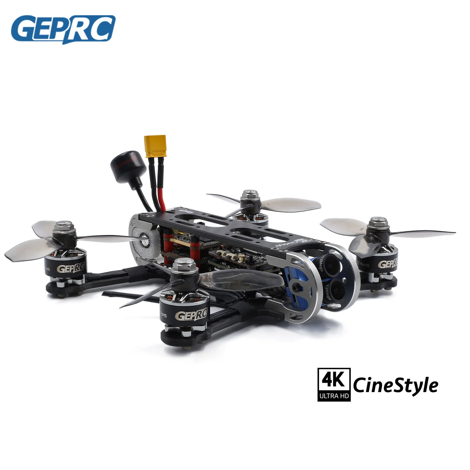 GEPRC cinstyle 4K V2 F7 двойной гироскоп Контроллер полета 35A ESC 1507 3600KV бесщеточный двигатель для RC DIY FPV гоночный Дрон
