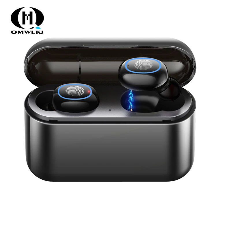 

New A2 TWS Earphone Waterproof Bluetooth 5.0 Headset Mini TWS Waterproof Wireless earphone In-Ear Sport Stereo Earphones Earbud