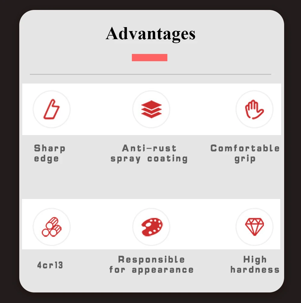 4cr13蓝色树脂柄石洗面7寸锻打屠夫刀详情 (3)