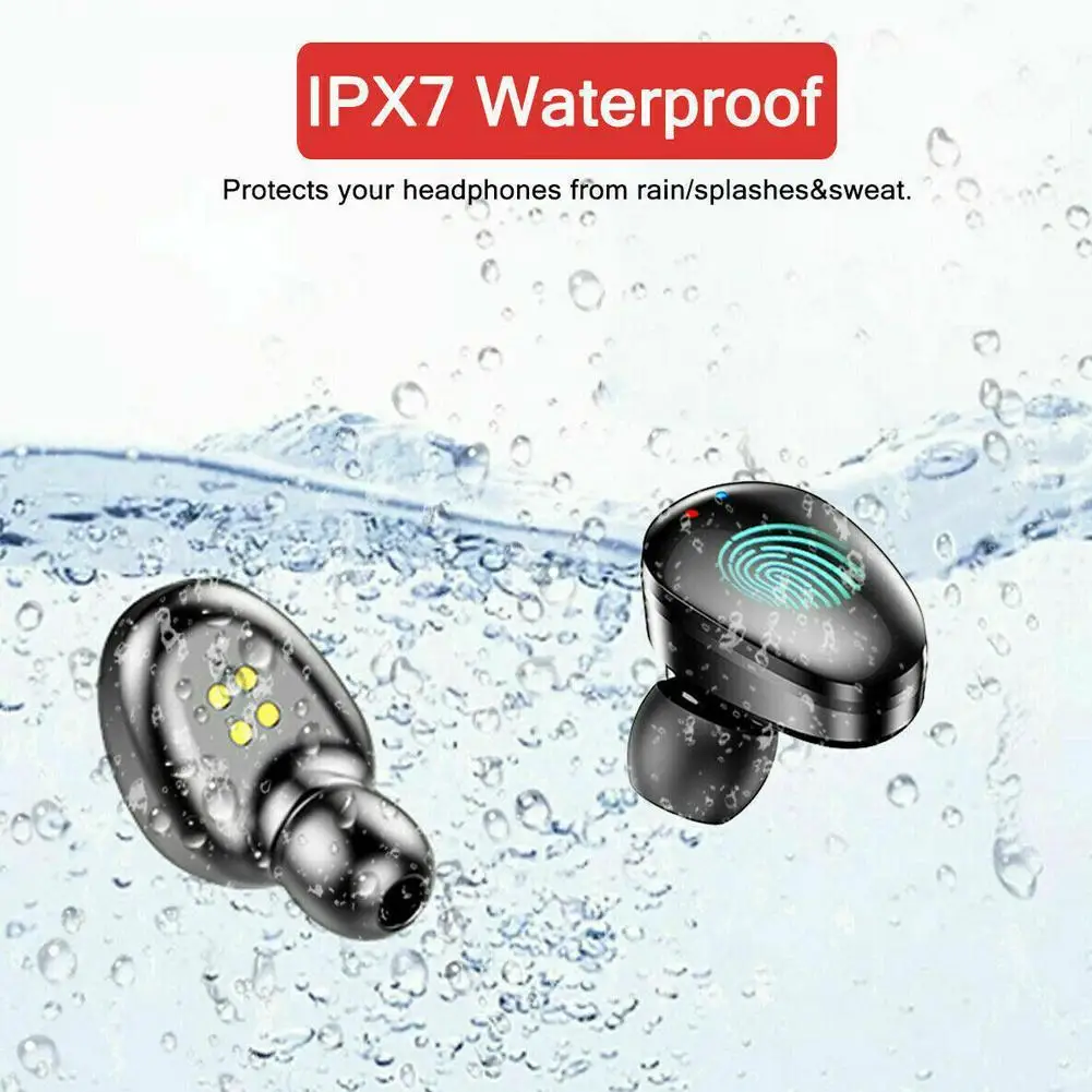 M7 TWS Bluetooth 5,0 наушники стерео беспроводные Earbus Мини HIFI Звук спортивные наушники Handsfree Игровые наушники с микрофоном