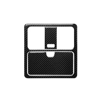 

NEW-Inner Hard Cap Reading Light Lamp Carbon Fiber Cover Trim Sticker for Nissan 350Z 06-09 Car Sticker