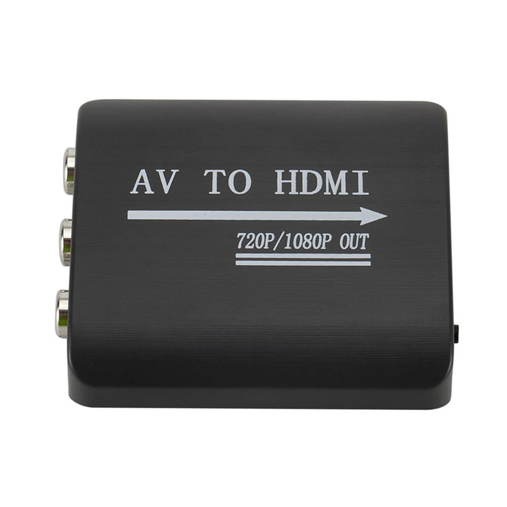 Новый цифровой мини HDMI в AV преобразователь сигнала адаптер Выход 1080p HD