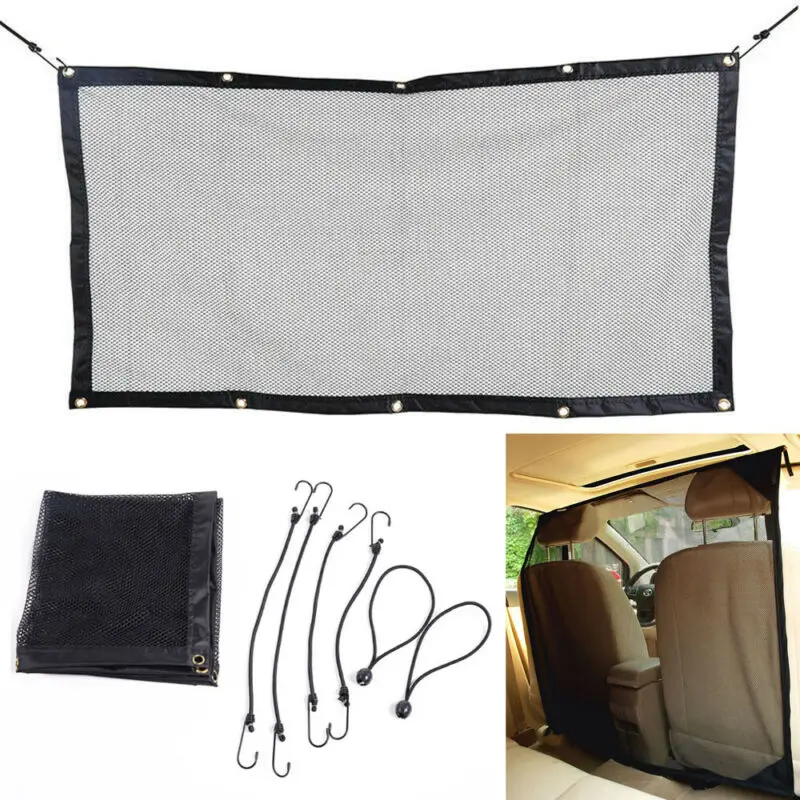 

2019 New Car Anti-collision Mesh Pet Auto Fence Barrier Isolation Network Safety Isolation Bar Child Dog Buffer Device