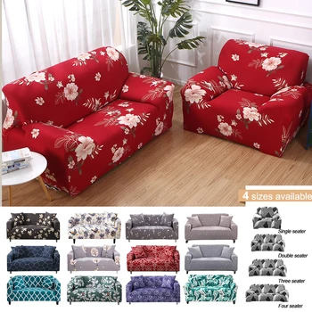 

Sofa Cover 1/2/3/4 Seats Slipcovers Cushion Sofa Protector -Slip Elastic Stretch Couch Cover Furniture Protector 35 Styles