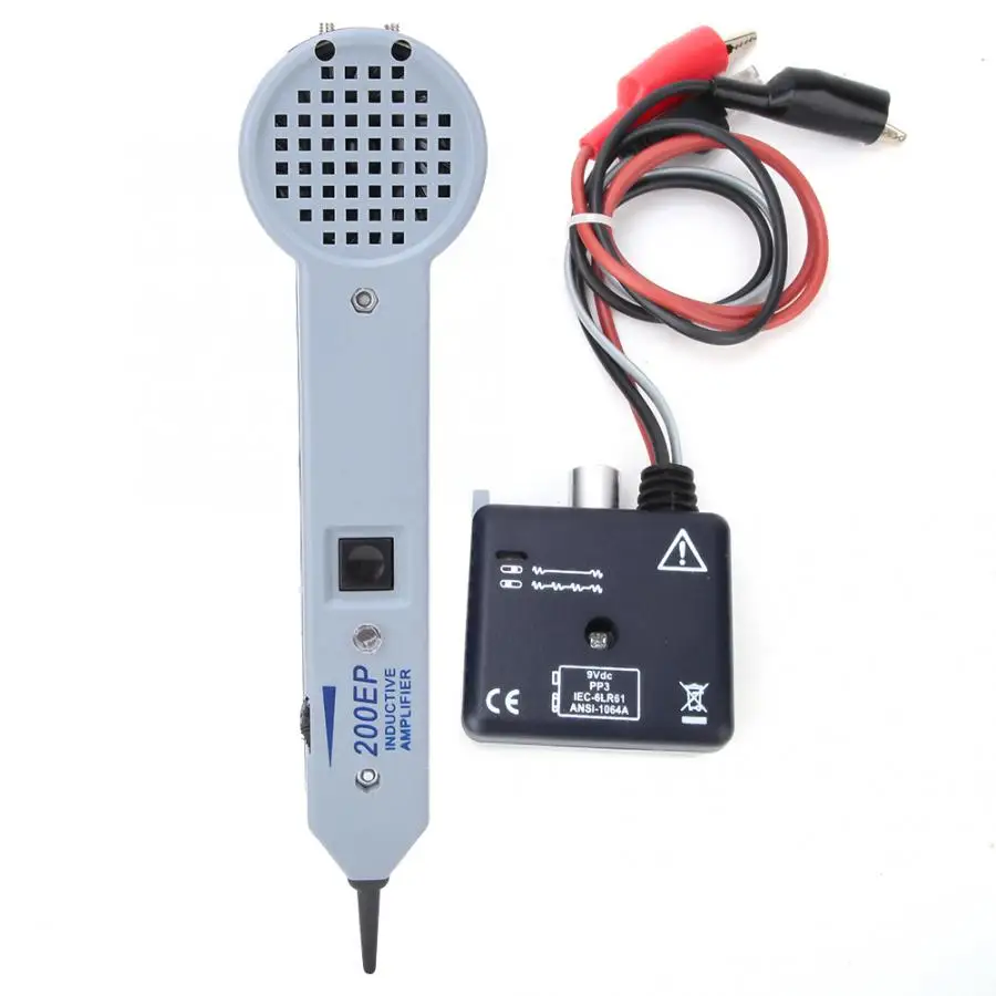 

High Accuracy 200EP Network Cable Tester Tone Generator Inductive Amplifier with Adjustable Volume Wire Tester