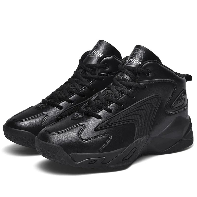 Men Basketball Shoes Shoes Men Boys zapatillas hombre 1 Shoes retro Shoes Force 11 Shoes - Цвет: Черный