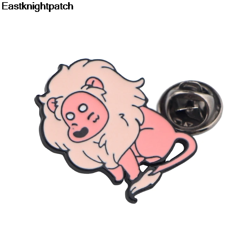 Стивен Вселенная Лев цинковый сплав Эмаль булавки медаль insignia para рубашка одежда сумка броши значки для мужчин и женщин медаль E1112