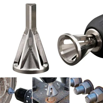 

Deburring Outer Chamfering For Grinding Angle Trimming Exception Thorn Suitable Chuck Electric Drill Tool Chamfering Tool
