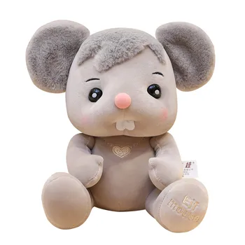 

1pc cute Super Soft Toy Plush Mouse Peluche Doll Rat Stuffed Animal Plushie Toy Mascot for Baby Kids