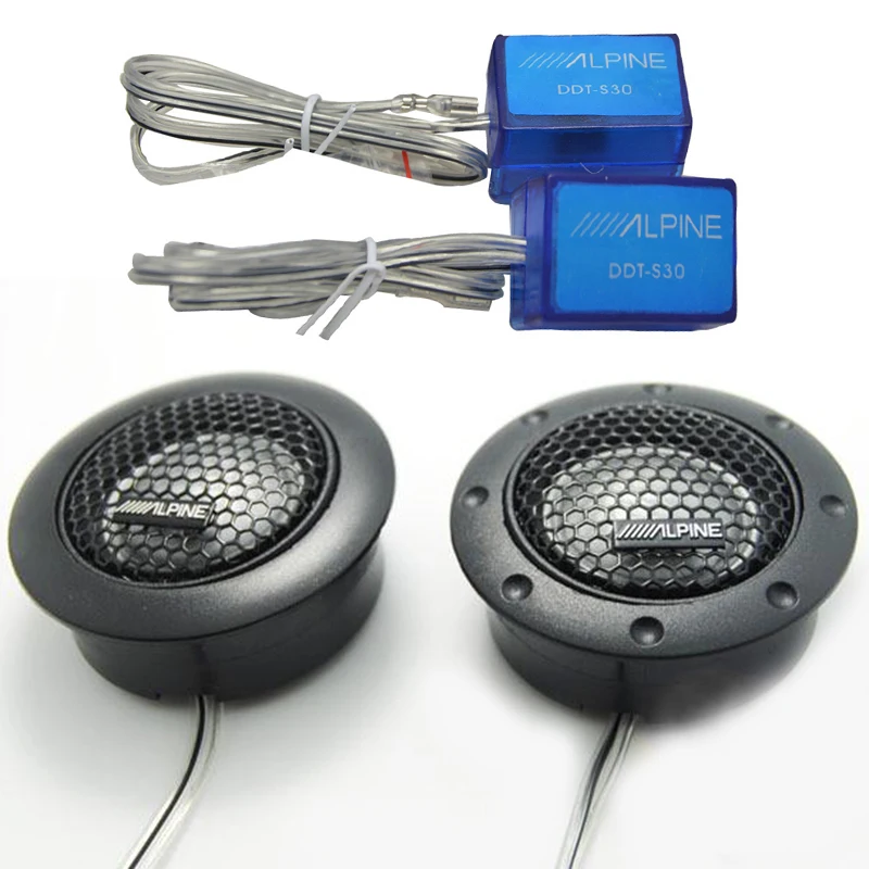 2PCS Car Tweeter Loudspeaker 180W 4Ohm Car Audio Modified Speakers High-Pitched High Sensitivity Audio Loudspeaker Supplies