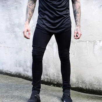 

Vintage Skinny Jeans Men Casual Denim Pants Stretch Denim Trousers Autumn Streetwear Pencil Jeans Pants Quality Denim Jeans
