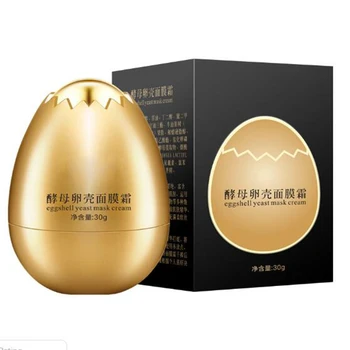 

Egg mask Yeast Eggshell Mask Cream Yeast Egg Shell Hydrating Moisturizing Veil Cream Sleep Moisturizing Disposable Mask Cream