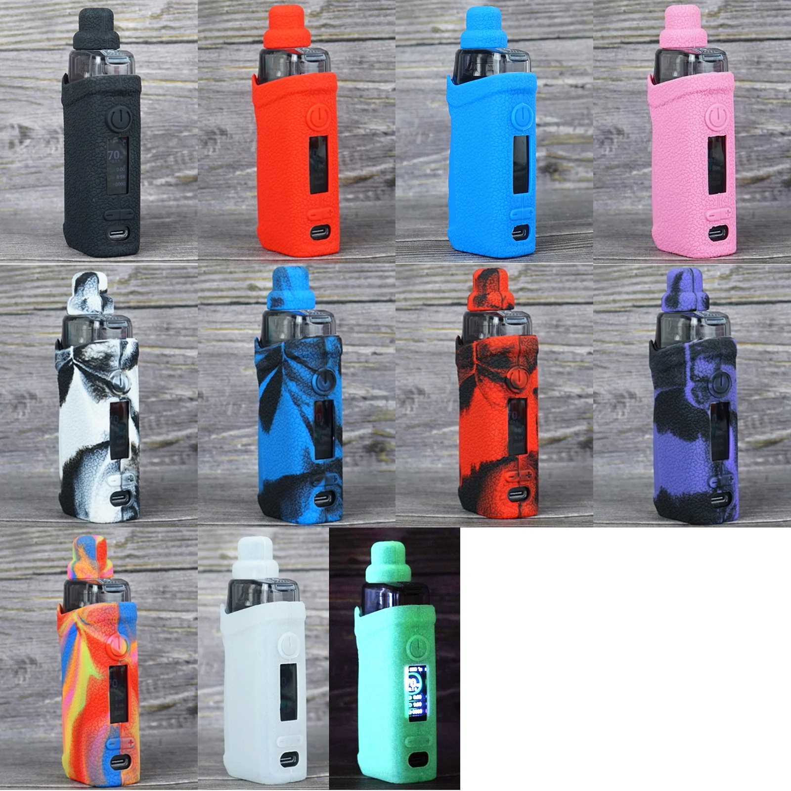 New Silicone case for vandy Jackaroo 70w protective soft rubber sleeve shield wrap skin shell 10 pcs but no e-cigarette |