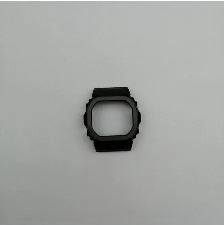 Ремешок из нержавеющей стали для GW-M5610 DW5600 GW-5000 DW-5030 G-5600 ремешок для наручных часов и рамка чехол прочный металлический браслет - Цвет ремешка: black frame
