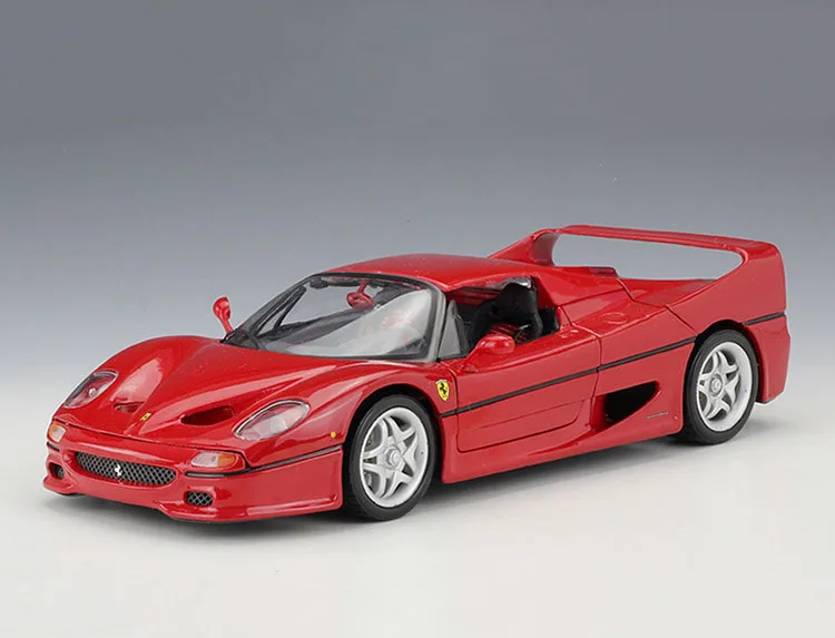 Bburago Diecast Model Car 1:18 Sport-car F150 Metal Alloy High Simulation Cars With Base Boys Toys Gifts For Boy Men