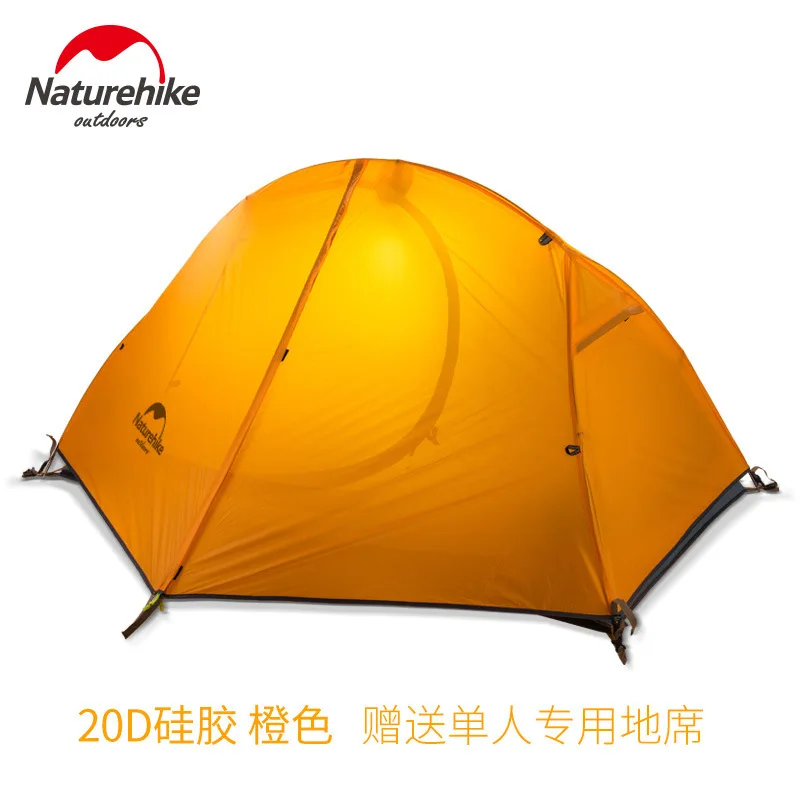Camping Tent Portable Tent Single Travel Cycling Backpack Tent Ultralight 20D/210T For One Person Camping Hiking Backpacking Cycling