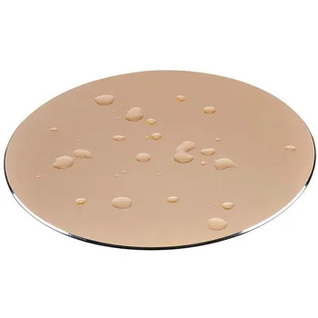 

Gaming Mouse Pad,Double Side Mouse Mat Washable and Accurate Control Non-Slip PU Base Mat(Small Gold,7.87X7.87 Inch)