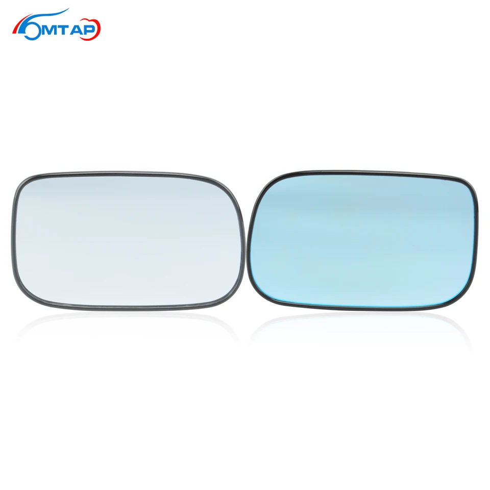 Mtap White Blue Heating Rearview Side Mirror Glasses Lens For Honda