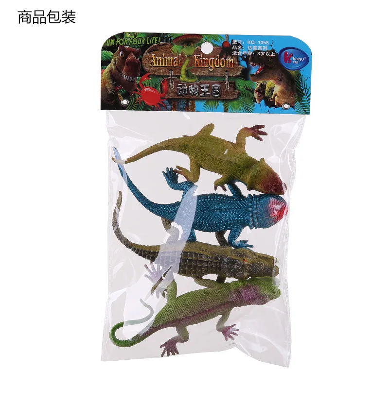 Halloween Children Model Lizard Crocodile Mixed Toy Model Scary Trick Animal Model Whole Person Product
