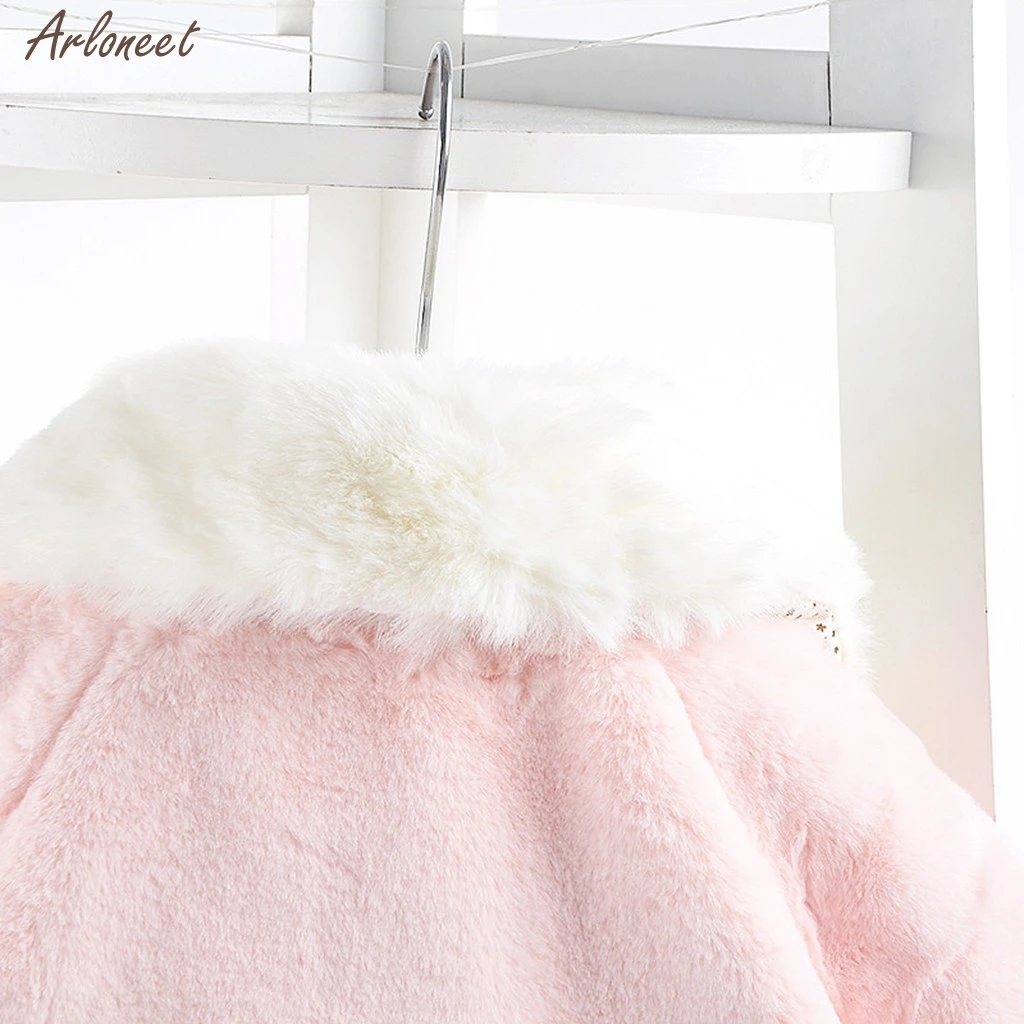 Toddler Baby Christmas Winter Clothes Coat Long Sleeve Velvet Thick Jacket Outerwear Coat Warm Clothes Coats For Teenage
