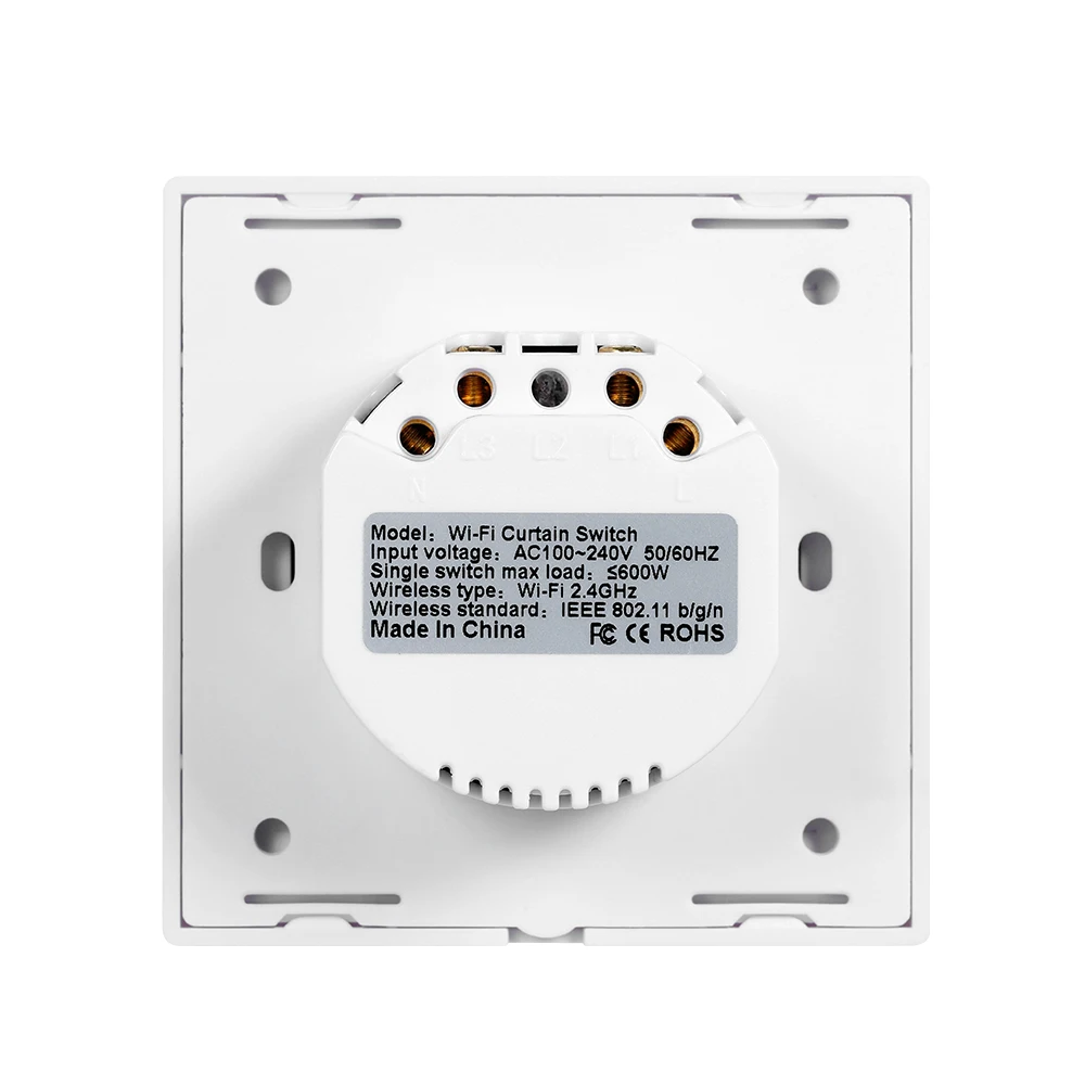 

Hot Curtain Smart Switch WiFi Voice Control Compatible with Alexa Google Home APP Remote Control Wireless Curtain Control Switch