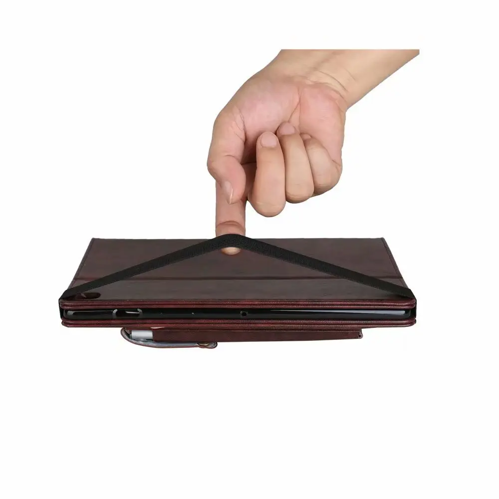 Кожаный чехол для планшета с карандашом для Samsung Galaxy Tab S5e T720 T725 SM-T720 SM-T725 10,5 дюймов Премиум флип-чехол держатель кошелек+ ручка