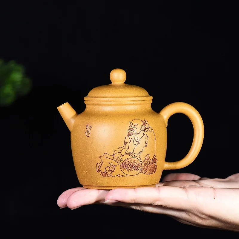 

2794 are recommended a flower pot ore gold mud's pot of kung fu tea tieguanyin 160 cc ball hole