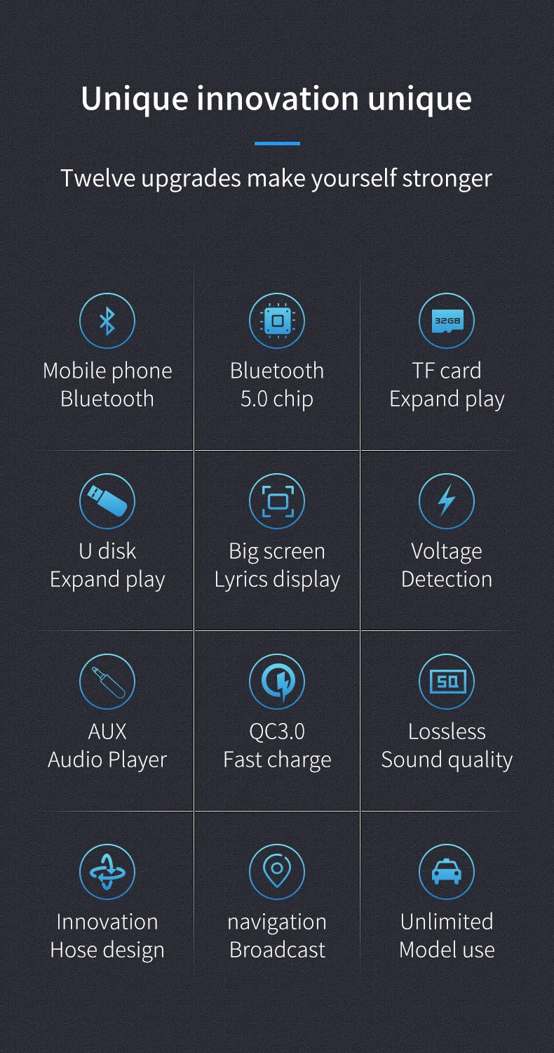 Автомобильное зарядное устройство для мобильного телефона iPhone Handsfree Bluetooth 5,0 fm-передатчик MP3-плеер QC 3,0 быстрая зарядка автомобильное usb-устройство для зарядки телефона