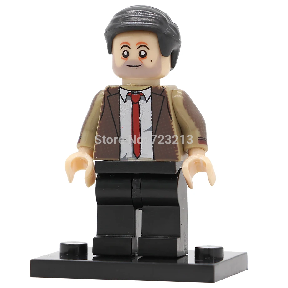 

Single sale Mr Bean Figure Mister Movie Building Blocks Set Model Toys Mr. Bean Collection for children Legoing