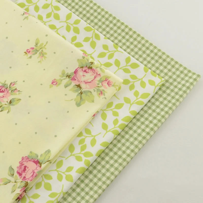 Booksew Telas De Algodon Para лоскутный материал 3 шт Морской якорь 40 см x 50 100% хлопок ткань