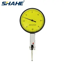 SHAHE 0,01 мм 0-0,8 мм Циферблат тестовый индикатор набора индикатор Профессиональный рычаг набора тестовый индикатор инструменты