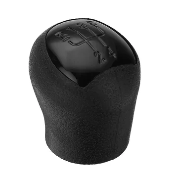 

MAYITR Black 5 Speed Car Interior Gear Shift Knob Shifter Knob For Re-nault Clio Twingo Kangoo Laguna