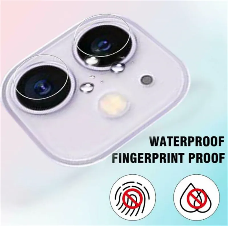 100 шт Задняя крышка объектива камеры мягкое Стекло протектор для iPhone 11/11 Pro/11 Pro Max