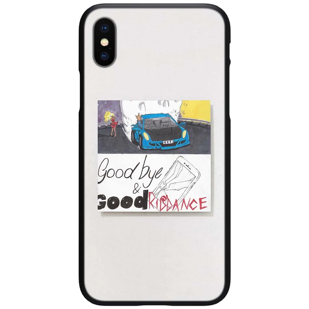 Q16 Juice WRLD TPU чехол для телефона Apple iPhone 6 6S 7 8 Plus 5 5S SE X XS MAX XR силиконовый мягкий чехол - Цвет: 1