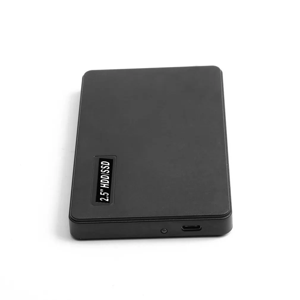 2,5 дюймовый внешний корпус для жесткого диска USB3.0 SATA жесткий диск черный чехол для ноутбука ПК Ультратонкий металлический