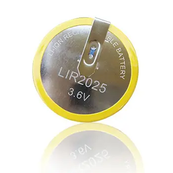 

LIR2025 Rechargeable Battery 3.6V Remote Car Key Shell Cover Button Battery For E46 E39 E36 E38 E34