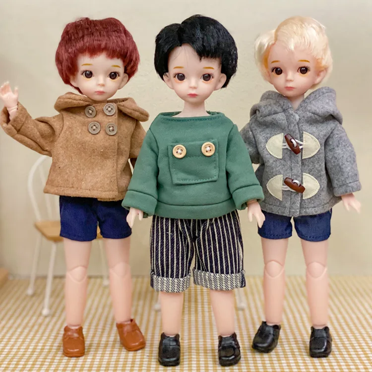 Кукла BJD 30 см одежда в целом 1/6 модный костюм спортивный толстые куклы для